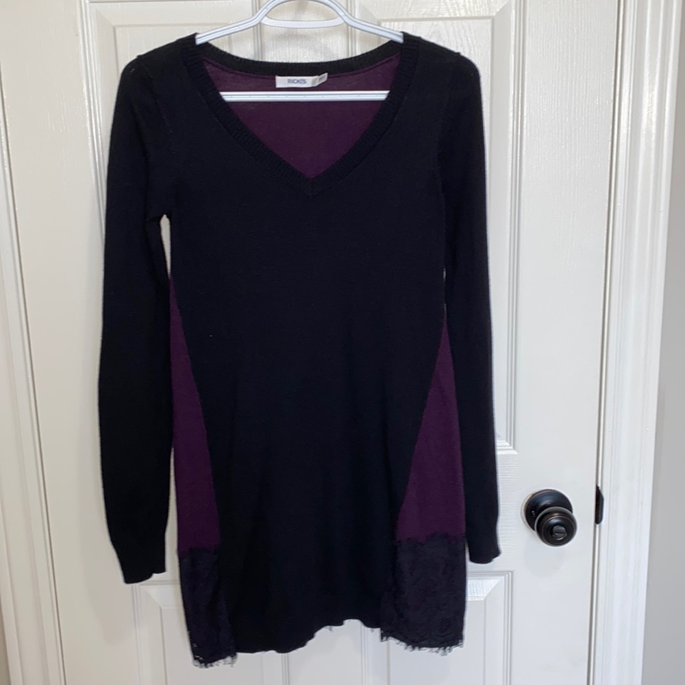 Ricki’s | Woman’s Tunic Length Long Sleeve Sweater - Size XS
